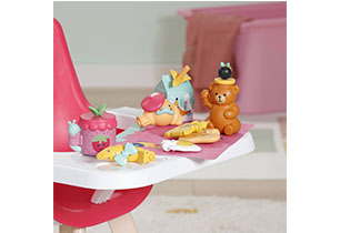 Baby Born Breakfast Pack For Click And Play Doll